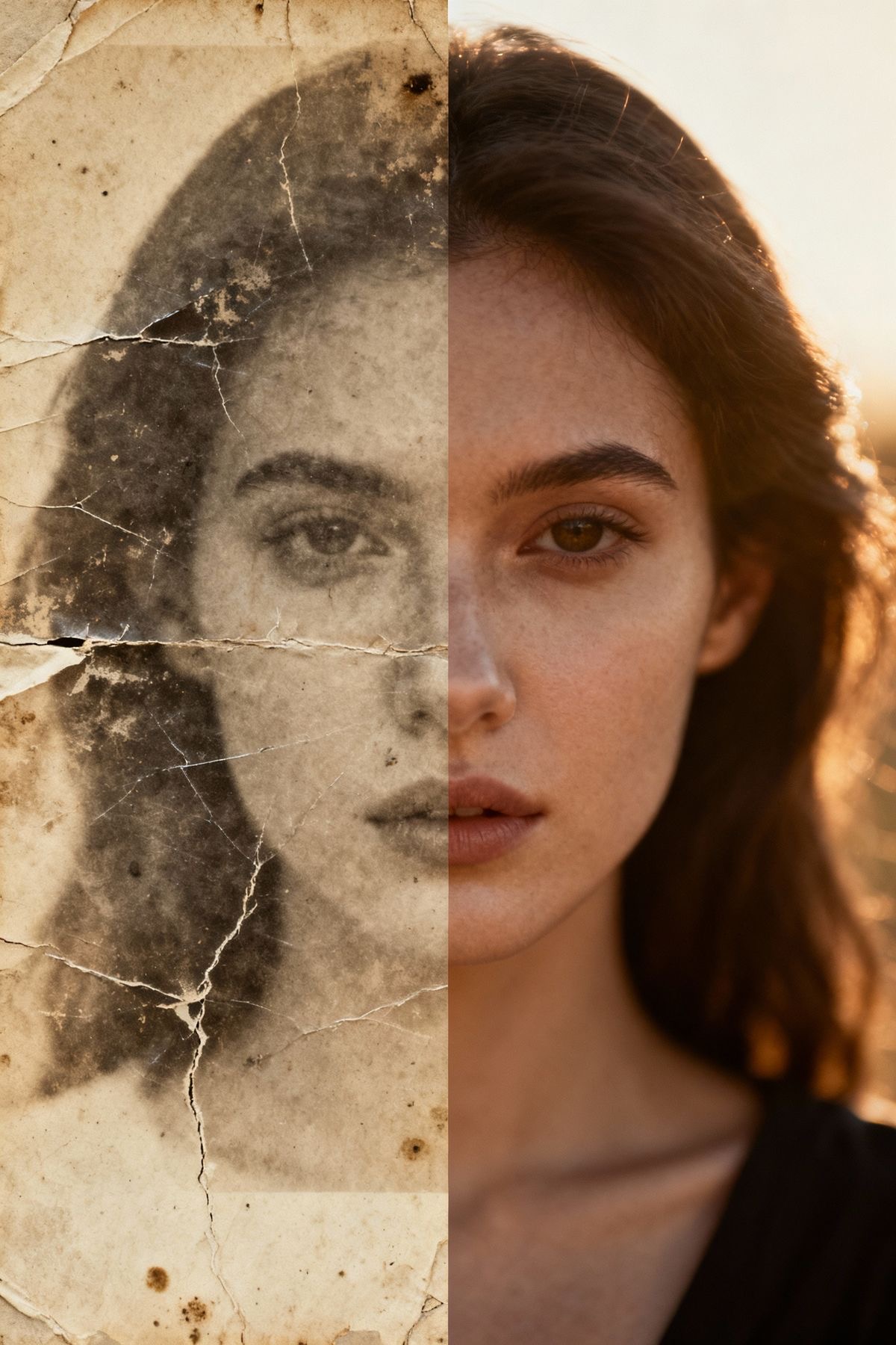 Реставрация фото онлайн: как восстановить старые фотографии с помощью ИИ